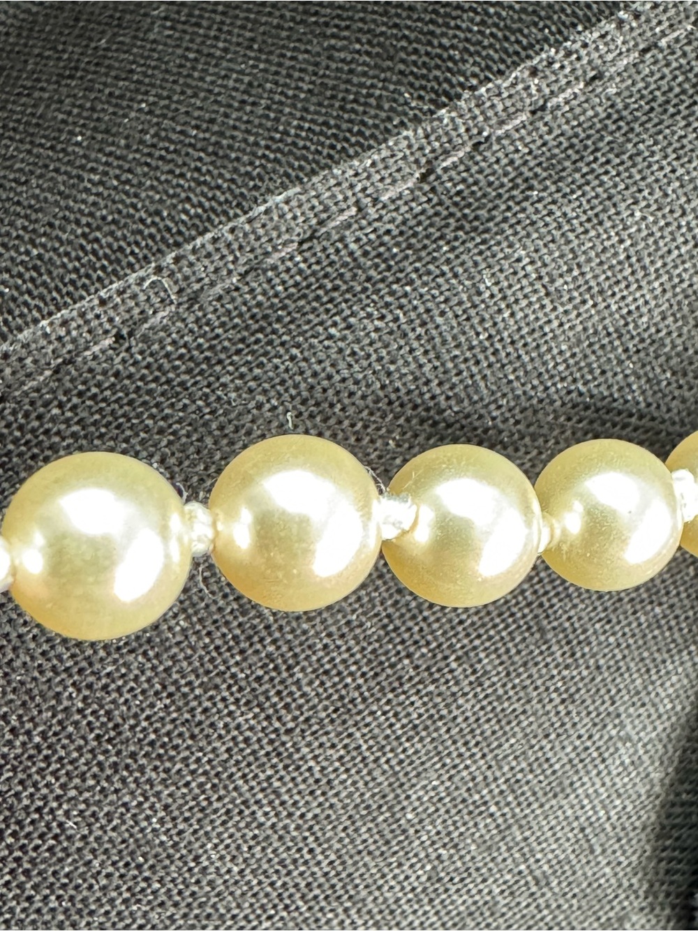 Chanel 100th Anniversary Pearl and Crystal CC Logo Necklace in Ivory and Gold - Picture 5 of 14